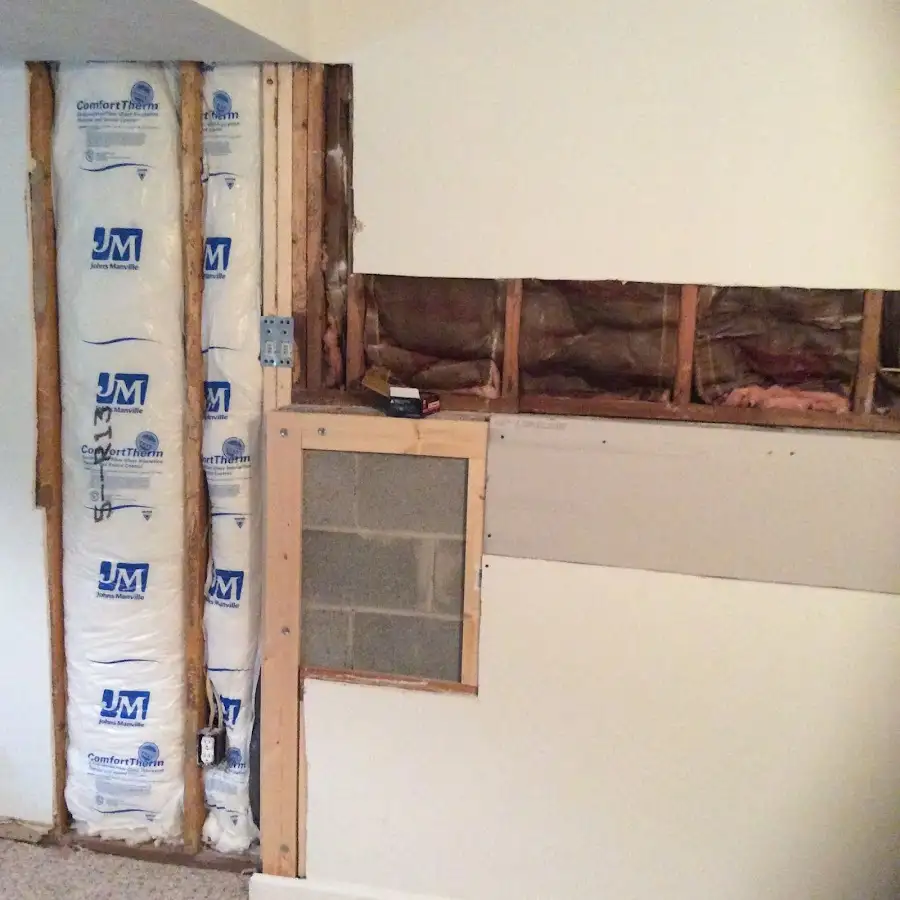 Wall insulation replacement during Structural Drying in Prunedale
